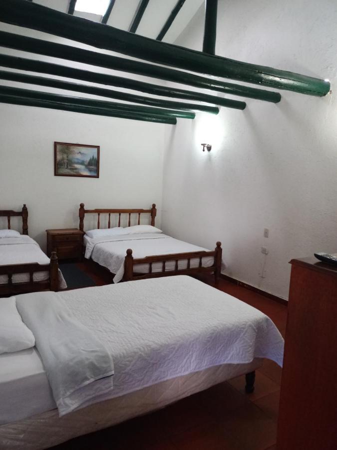 Boyacá Hospederia La Roca Plaza Principal B&B 외부 사진
